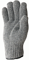 Перчатки трикотажные без напыления (черные, серые)